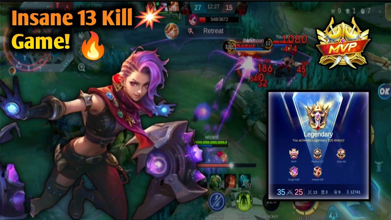 Ixia 100% Win Rate Build? 13 Kills MVP Gameplay!