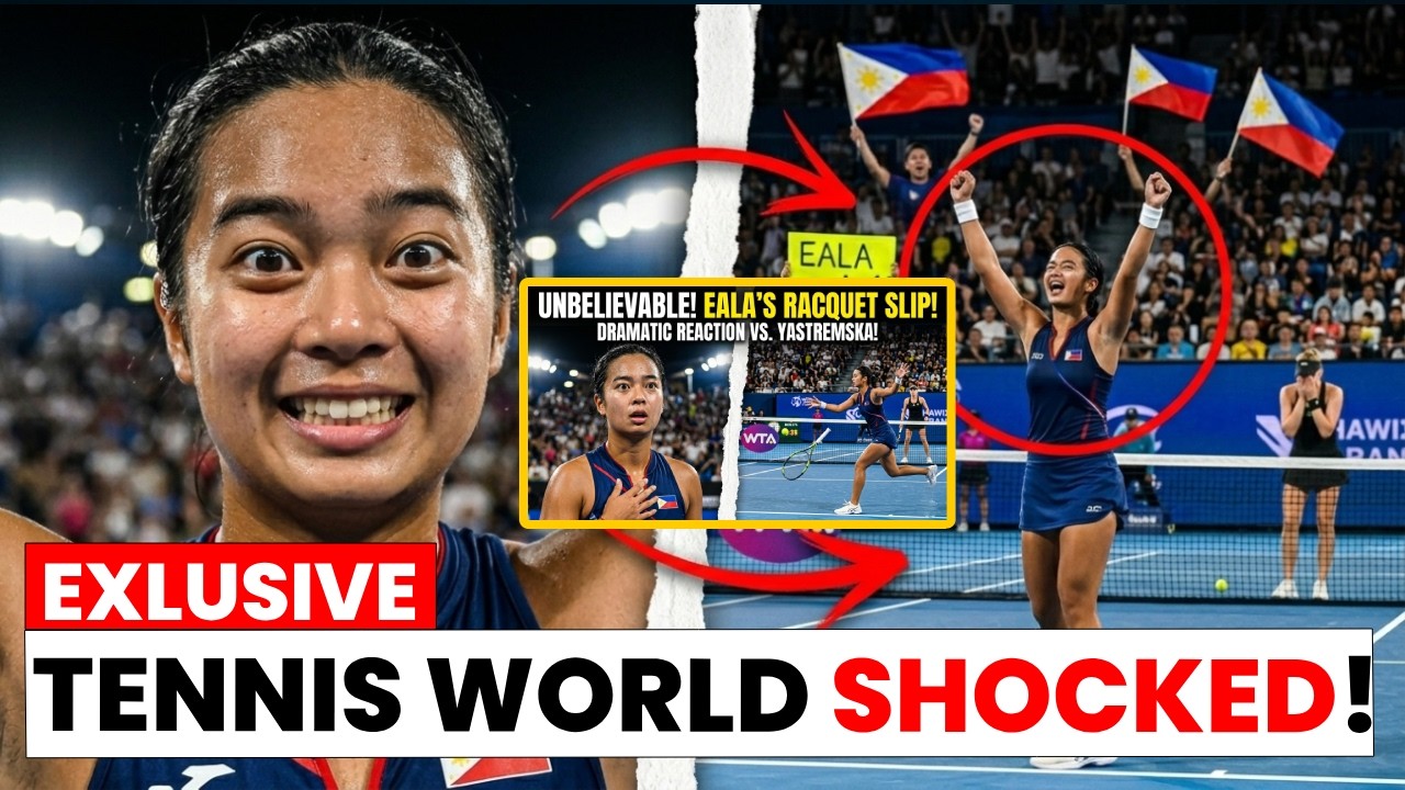 SHOCKING RESULT! Alexandra Eala Defeats Dayana Yastremska – Emotional Celebration