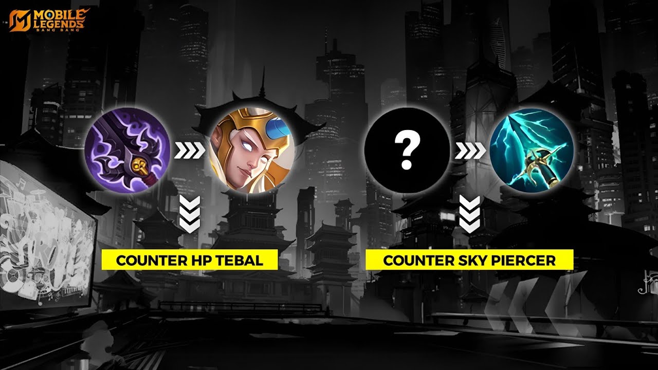 LU WAJIB TAU KALAU ITEM BISA BUAT COUNTER HERO & ITEM LAWAN - Counter Pakai Item MLBB