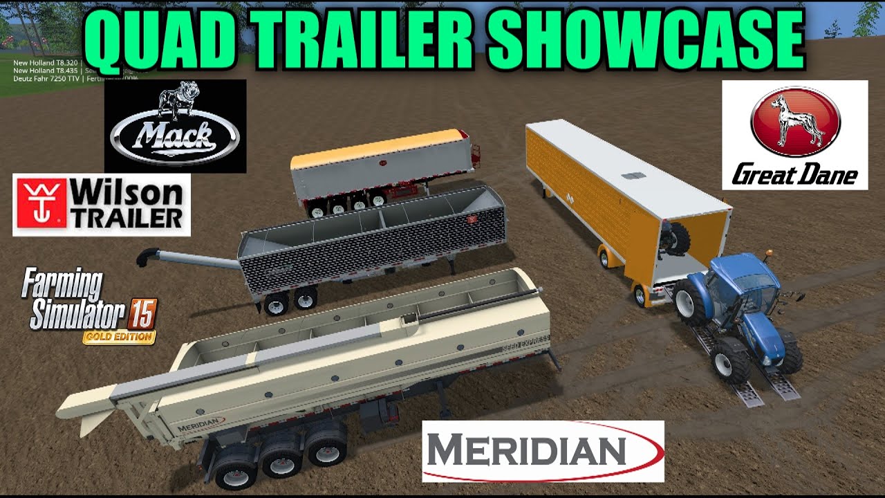 Farming Simulator 15 - Quad Trailer Showcase 