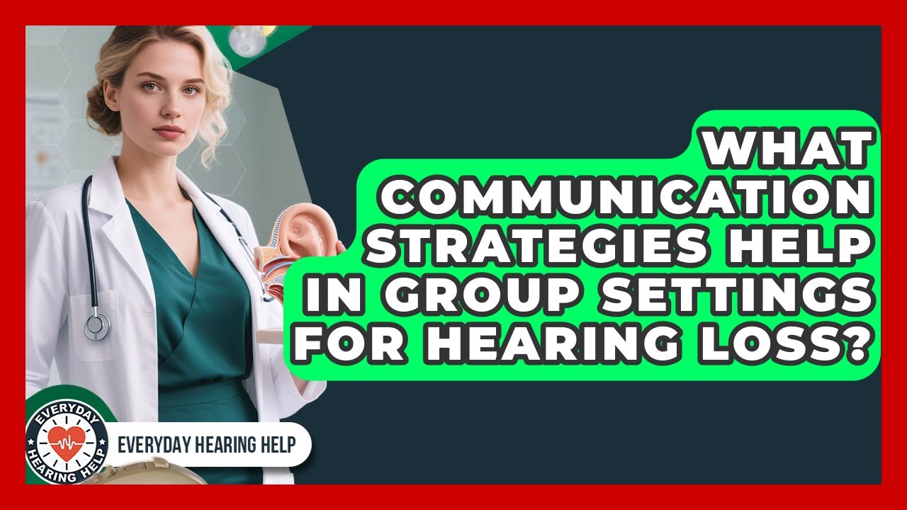What Communication Strategies Help In Group Settings For Hearing Loss? - Everyday Hearing Help