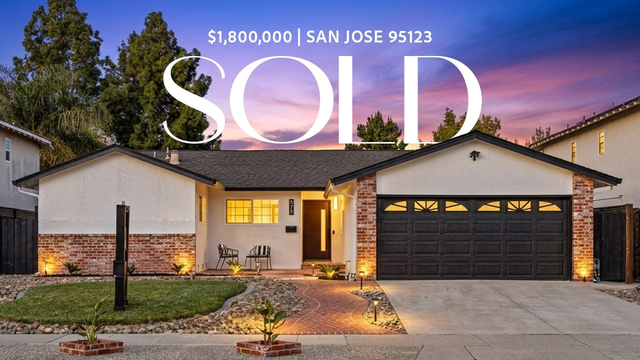 Sold In 3 Days!  I Took This South San Jose  Home From The Dumps Into A Timeless Masterpiece!