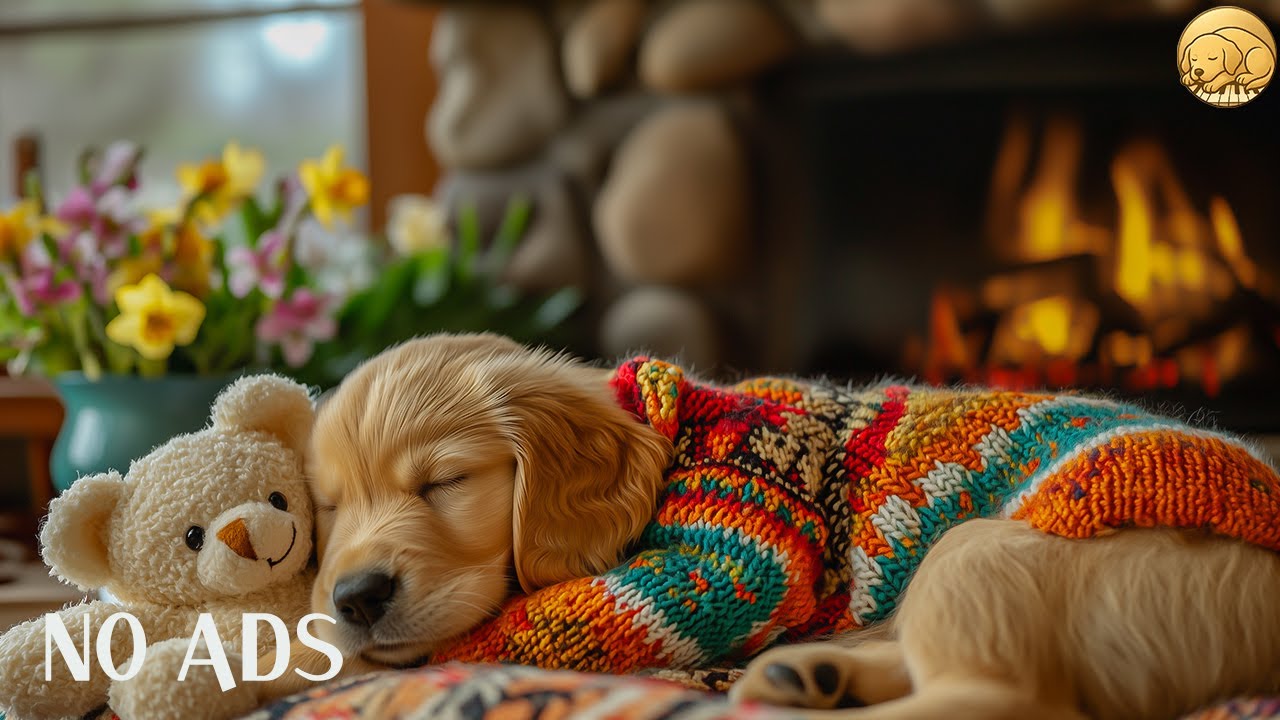 12 Hours Dog Calming Music 🐕 Quiet Sleep for Restless Dogs | No Ads