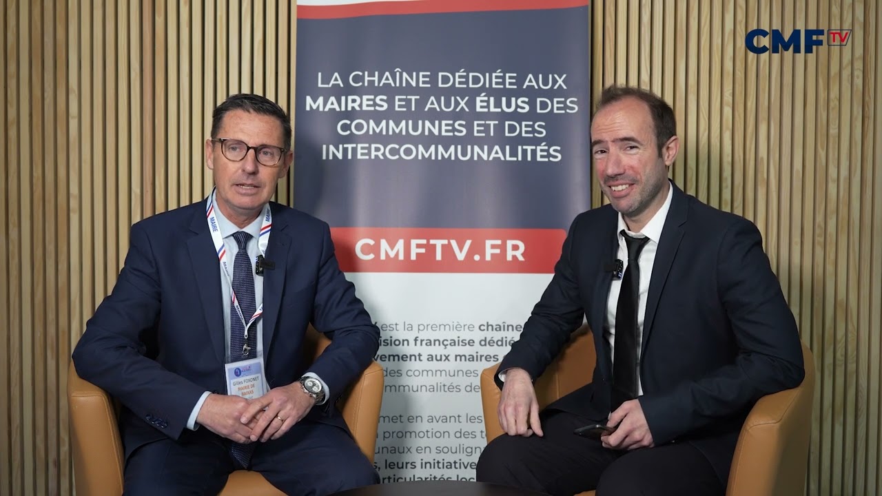 Gilles Foxonet - Maire de Baixas - CMF TV