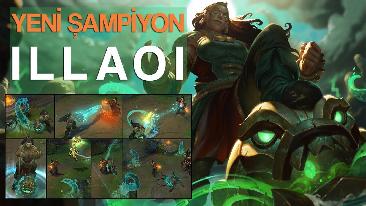 LoL | Yeni Şampiyon : illaoi | Yetenekleri