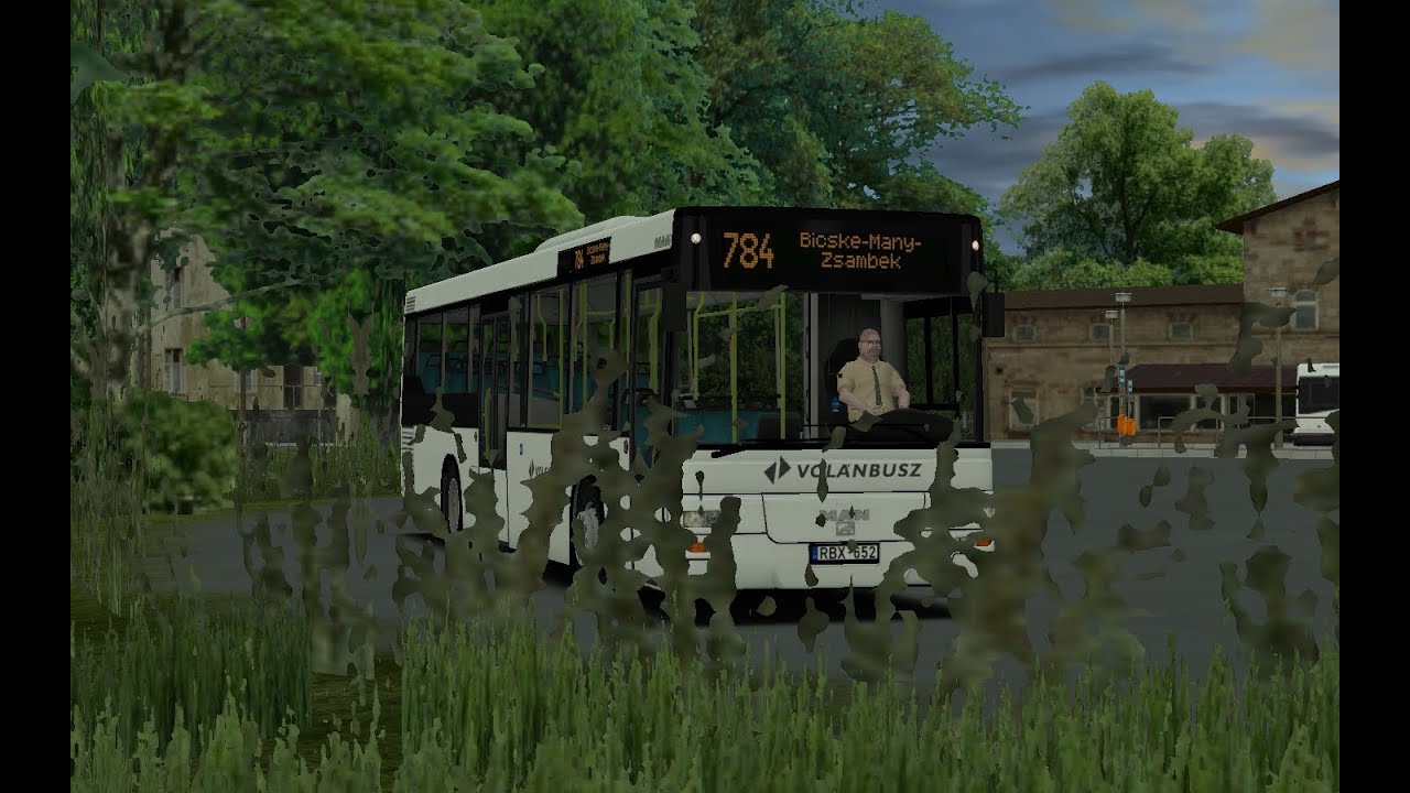 OMSI 2｜Dunántúl 3.0｜784 ➤ Zsámbék｜MAN EL223 A78 TÜ｜VOLÁNBUSZ｜RBX-652