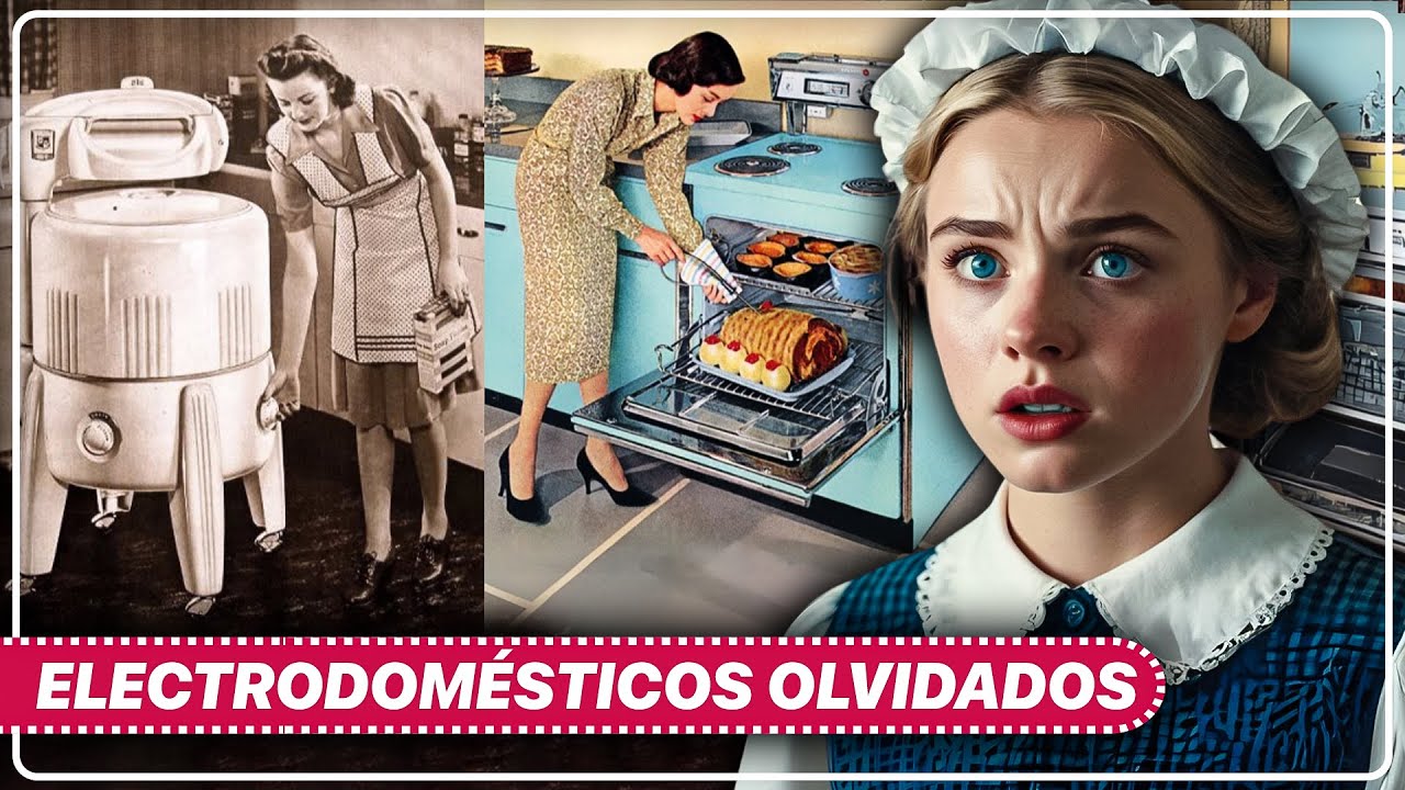 23 Electrodomésticos Olvidados del Pasado | No Creerás Que Existen