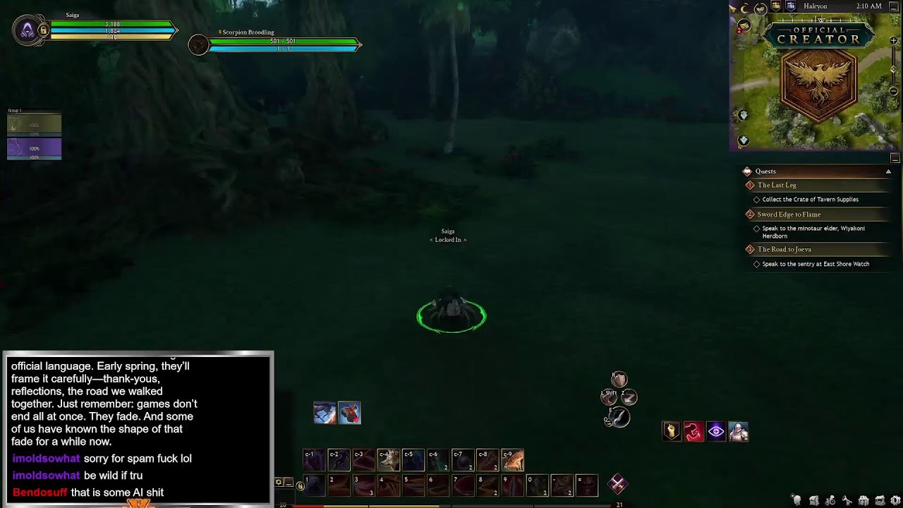 Ashes of creation - Bard main - Mainly hunting and crafting