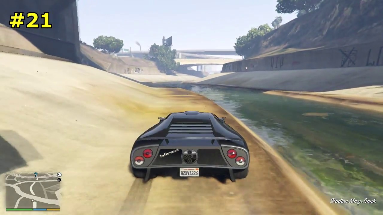 GTA 5 - 50 unikalnych skoków / 50 unique stunt jumps