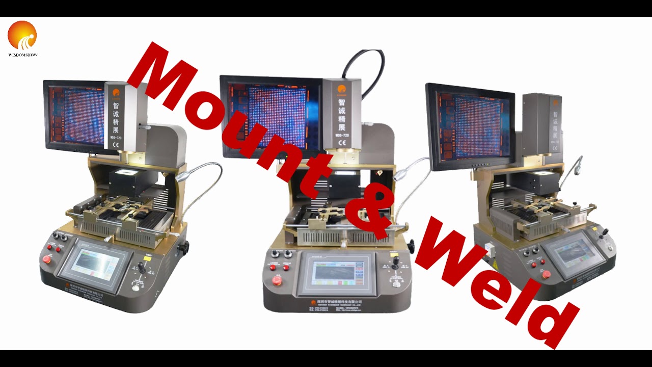 Introduction WDS- 720 mobile repair machine for iphone laptop ic remove machine
