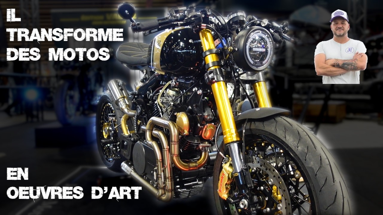 Jerem Motocycles, d'une moto banale à un Café Racer sublime