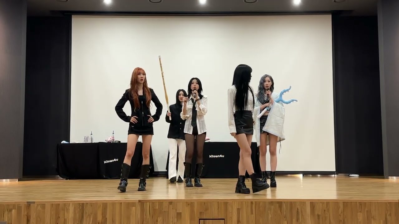 240713 Dreamcatcher 드림캐쳐 Ktown4u Fansign 케타포 팬싸 (Justice무대, 포토타임, 엔딩) Justice, Phototime, Ending