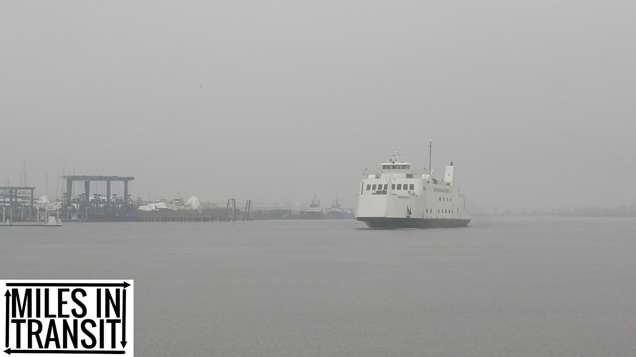 A Very Rainy Trip on the Bridgeport-Port Jefferson Ferry