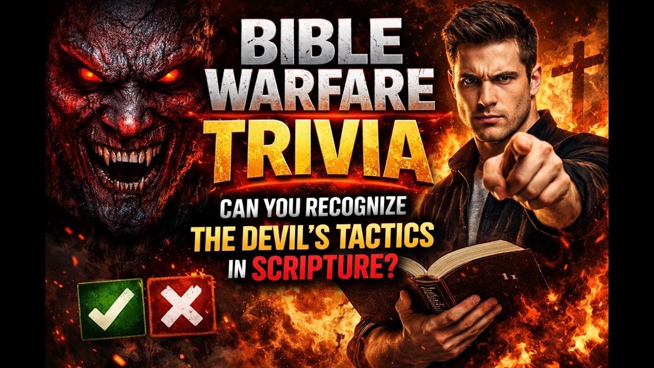 BIBLE WARFARE TRIVIA: Can You Recognize the Devil’s Tactics in Scripture?