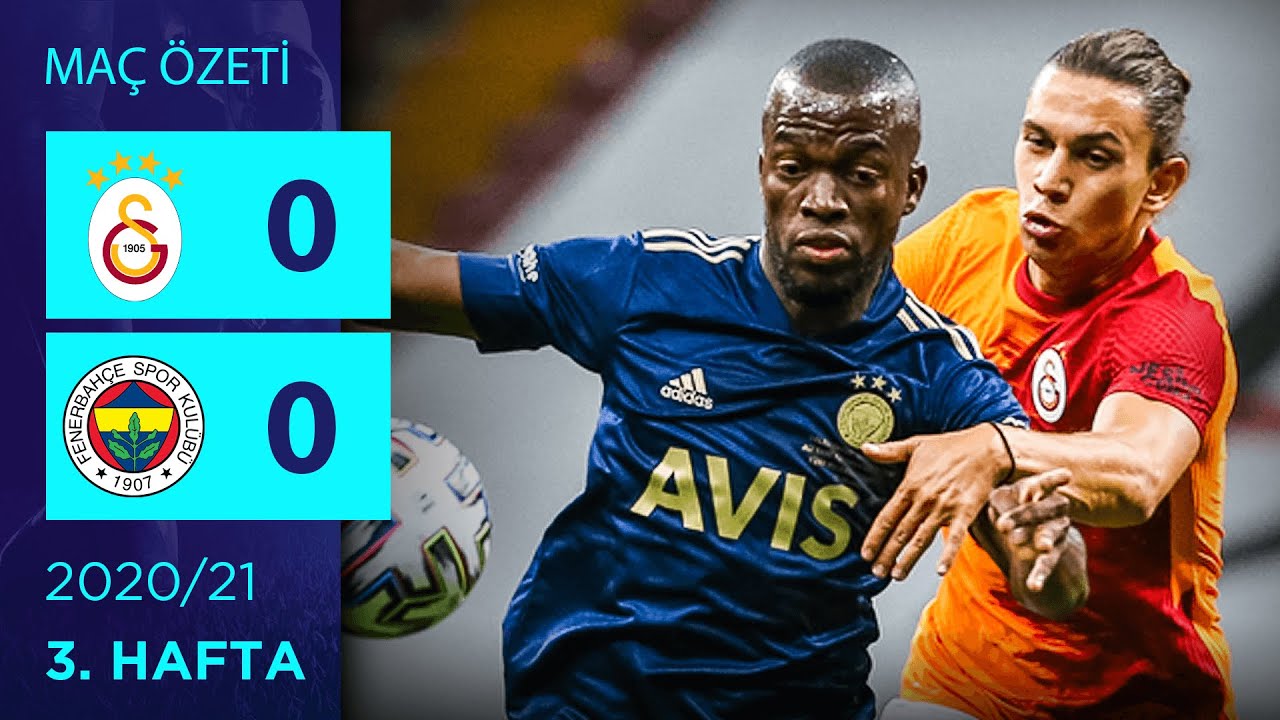 ÖZET: Galatasaray 0-0 Fenerbahçe | 3. Hafta - 2020/21