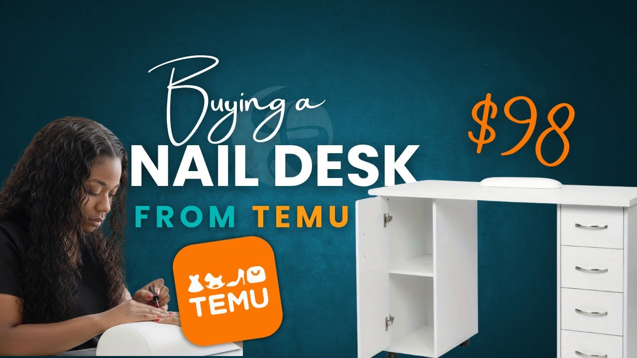 I Bought a Nail Desk under $100 from Temu