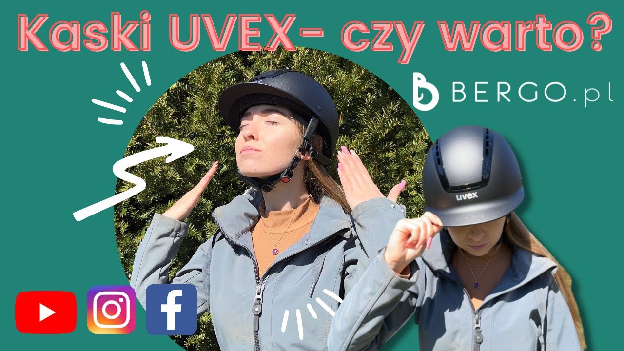 Kask jeździecki UVEX - dlaczego tak je lubimy?