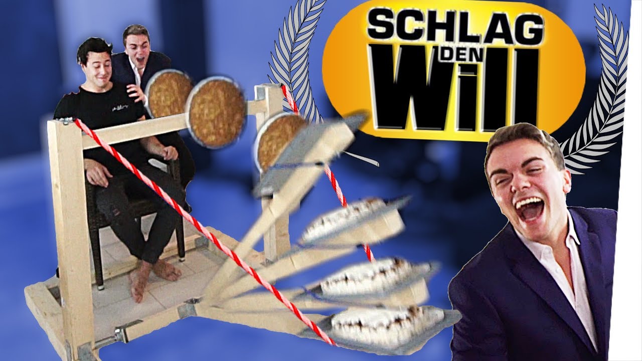 CRISPYROB XXL KATAPULT PRANK 🎂☄️ (Die SCHLAG DEN WILL Show!)