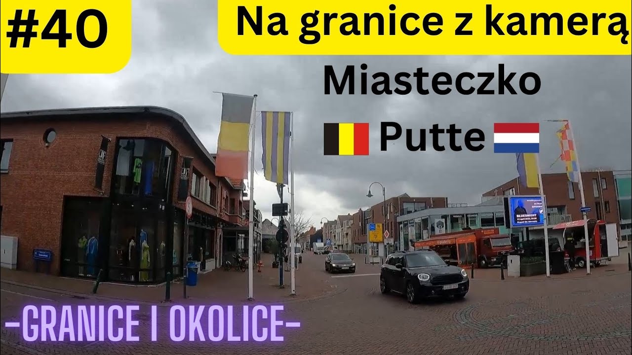 40. Granice. Miasteczko Putte. NL -&bull;- B.