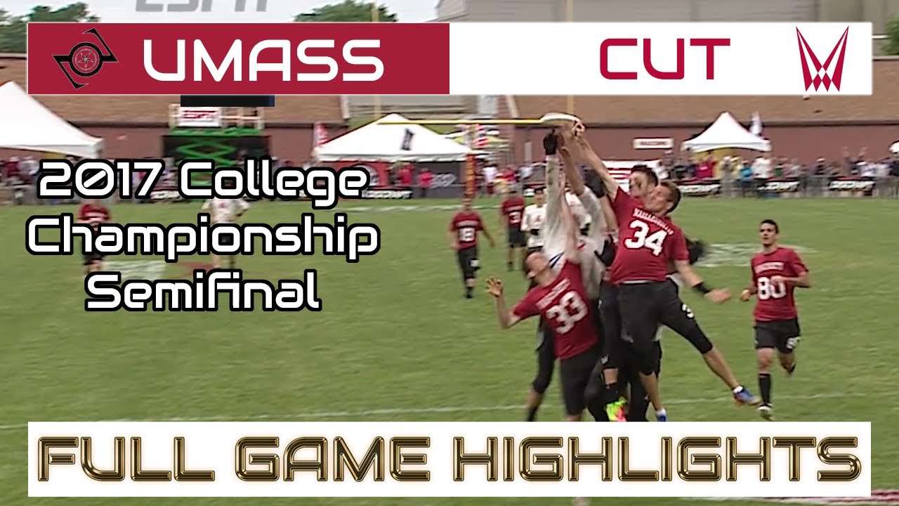 UMASS vs CARLETON | 2017 College Championship Semifinal | FULL GAME HIGHLIGHTS
