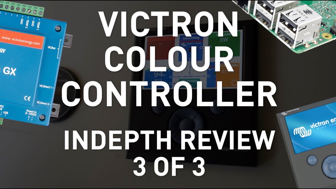 Victron Colour Controller Part 3 : Software & Cheaper Alternatives : Eat Sleep Van 27