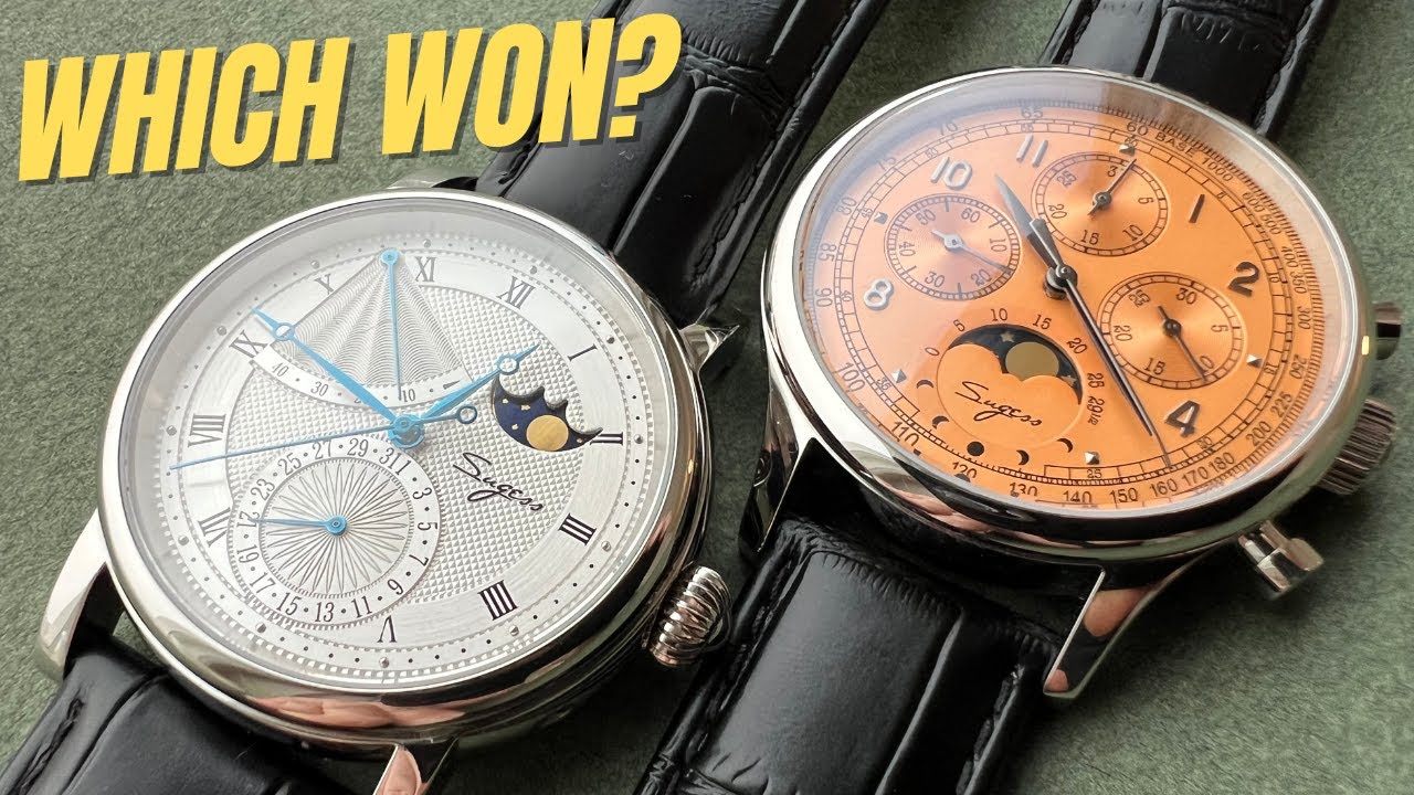 Two Sugess Moonphase (ST2153, ST1908) Watches, Two Different Lives – Real World Experience
