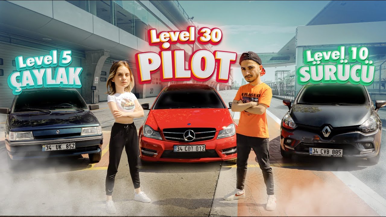 CEMRE SOLMAZ'A 3 FARKLI ARABA KULLANDIRDIM | BROADWAY & CLİO & MERCEDES