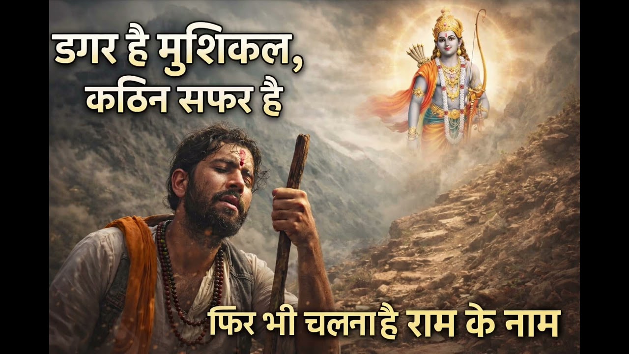 डगर है मुश्किल, कठिन सफ़र है | भावुक राम भजन | Ram Bhajan | Bhakti Song