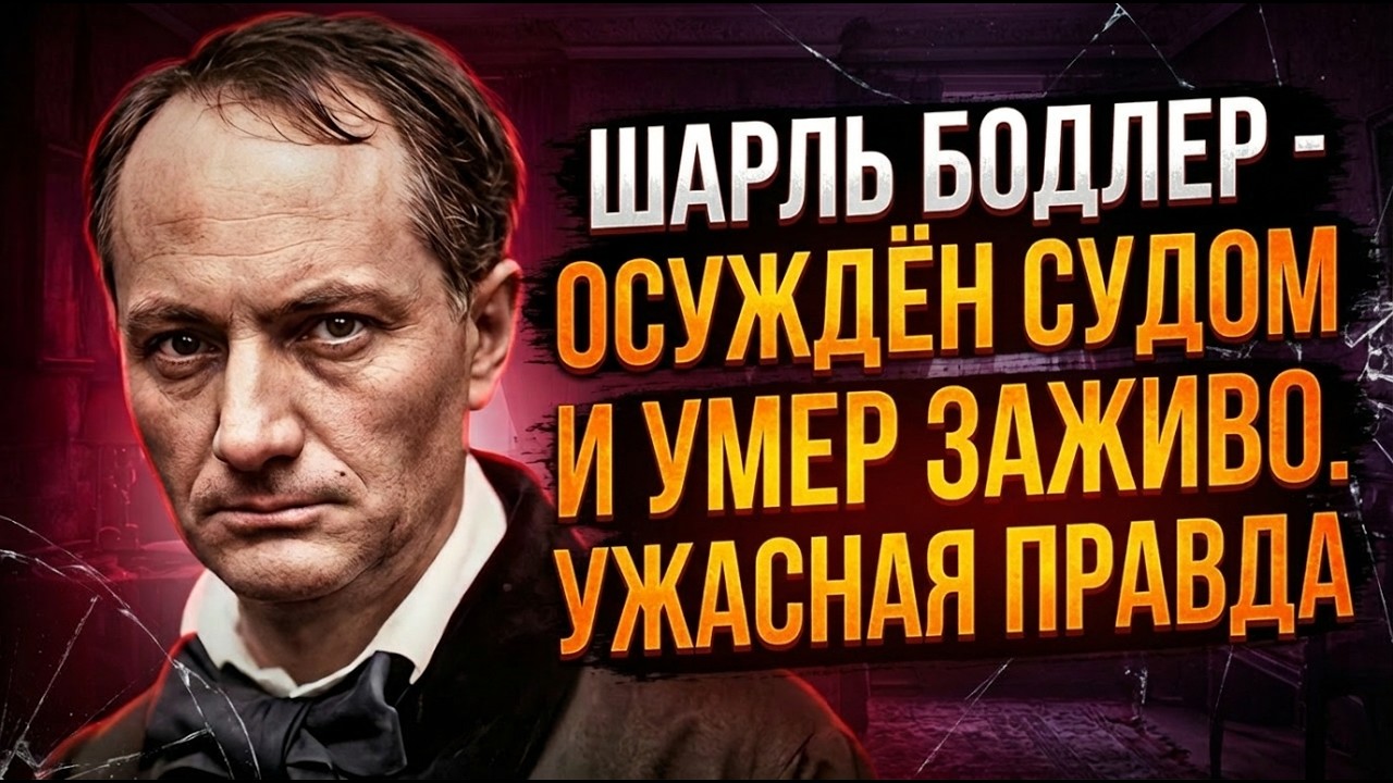 ЗАПРЕЩЁННАЯ ПРАВДА О БОДЛЕРЕ! ПРОКЛЯТ, СУДИМ, ЗАБЫТ