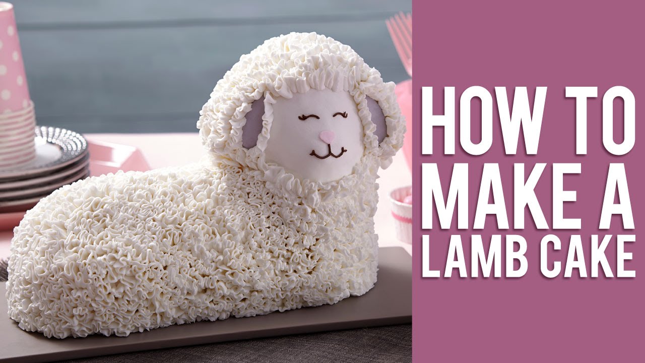 How to Decorate a Lamb Cake for Easter