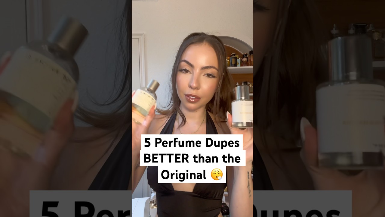 5 Perfume Dupes that are BETTER Than The Original 😮&zwj;💨 #perfume #nichefragrance #perfumereview