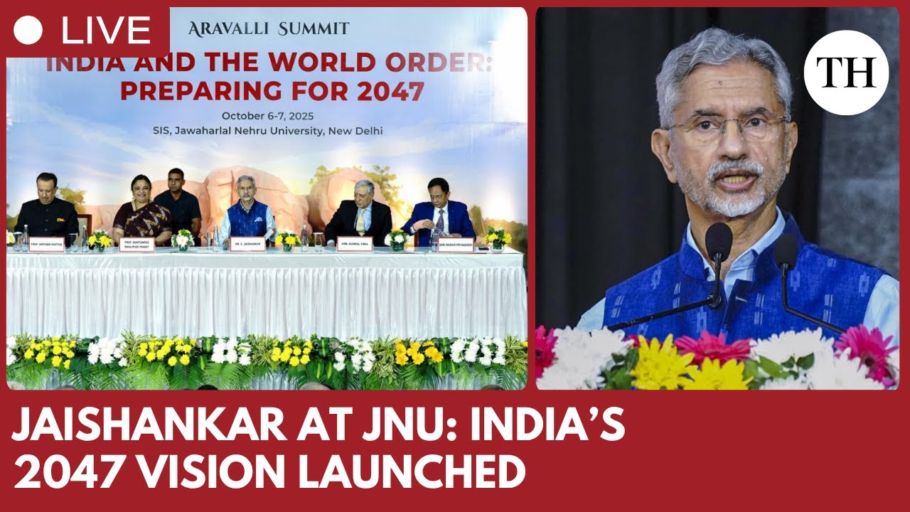 EAM S. Jaishankar inaugurates ‘India & the World Order: Preparing for 2047’ at JNU, New Delhi