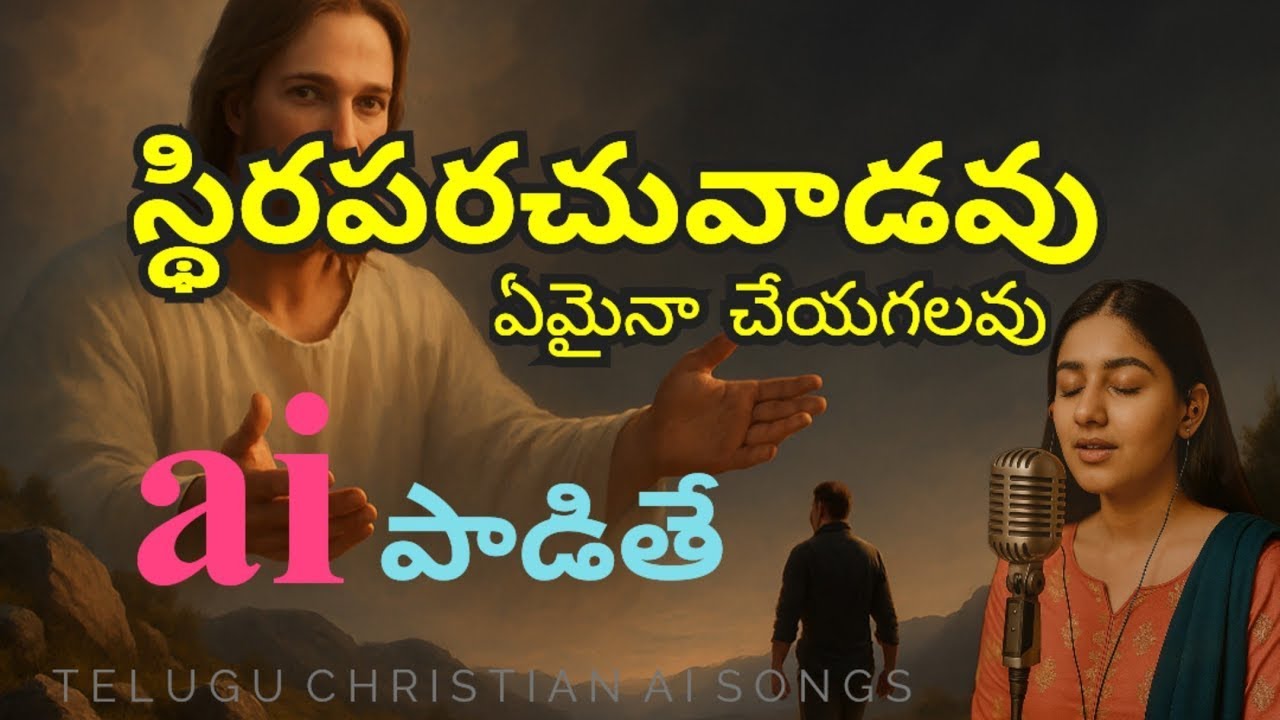 స్థిరపరుచు వాడవు | stiraparuchu vadavu |  Telugu Christian Song | Jesus Song | grace studio 