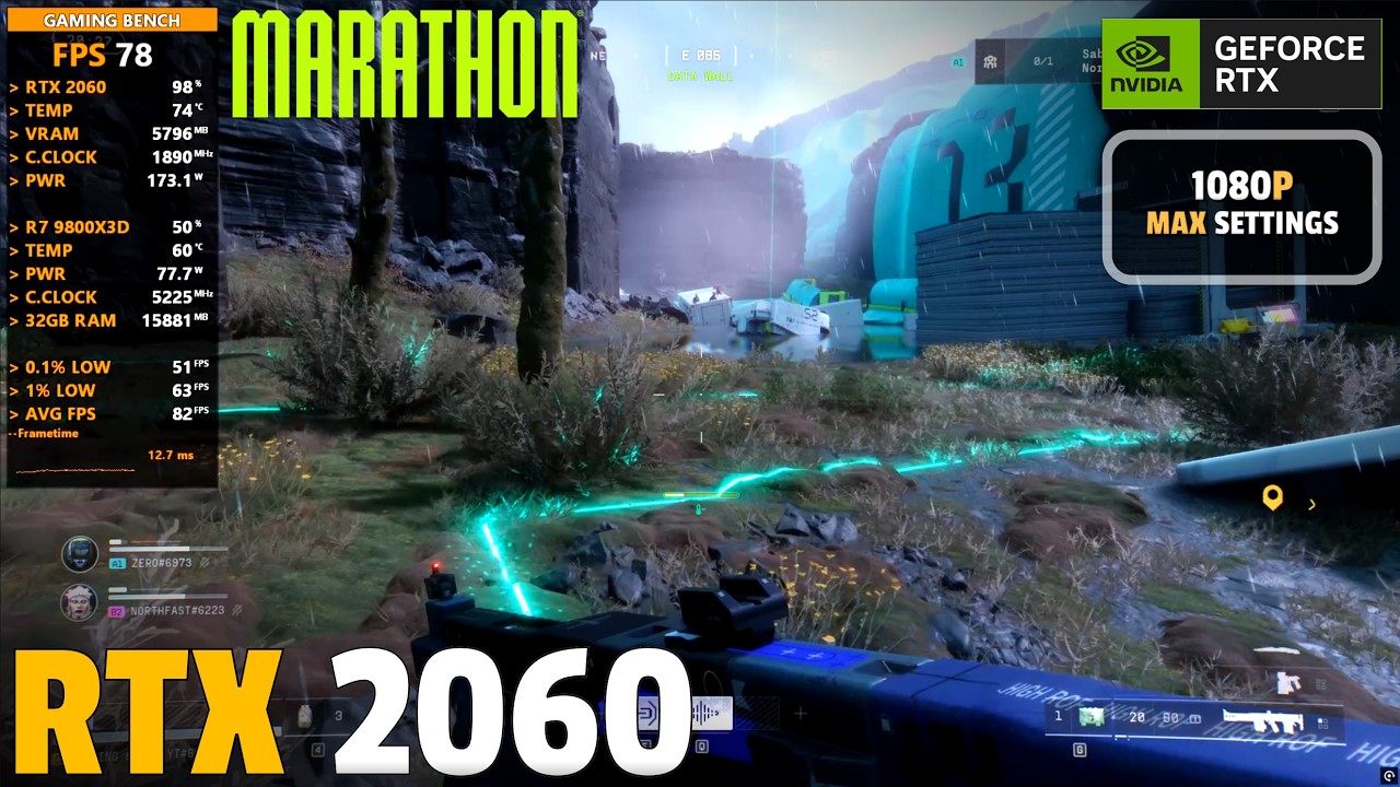 Marathon: RTX 2060 - 1080P Max Graphics - Mini Test