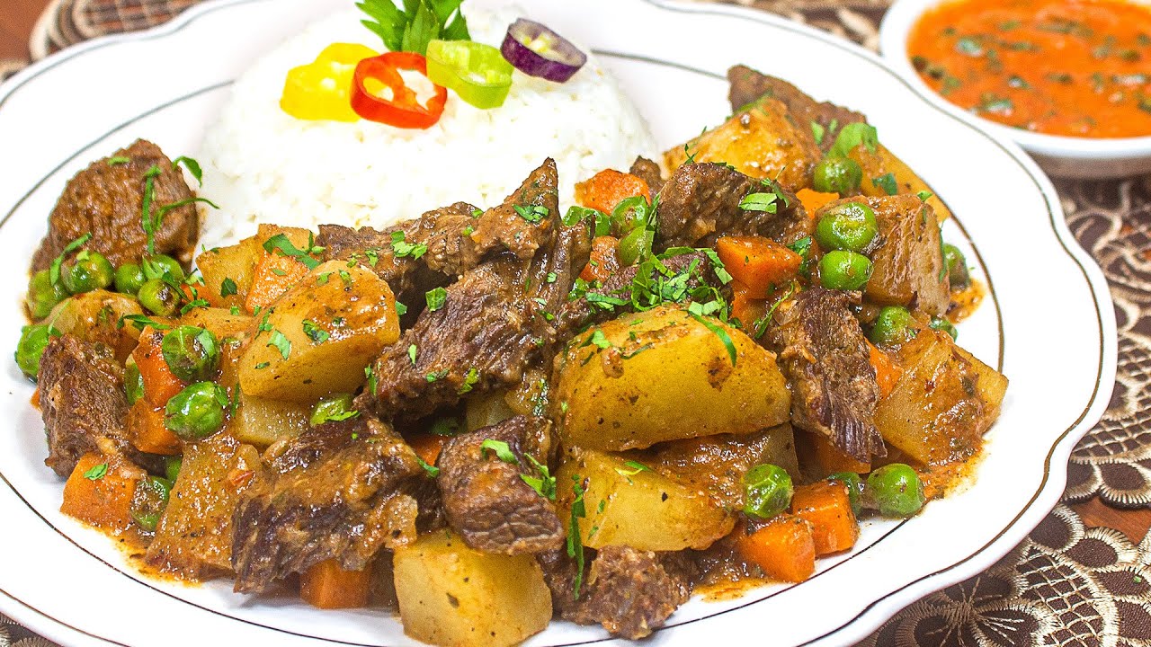 Picante de Carne Receta Peruana | Sazón y Corazón