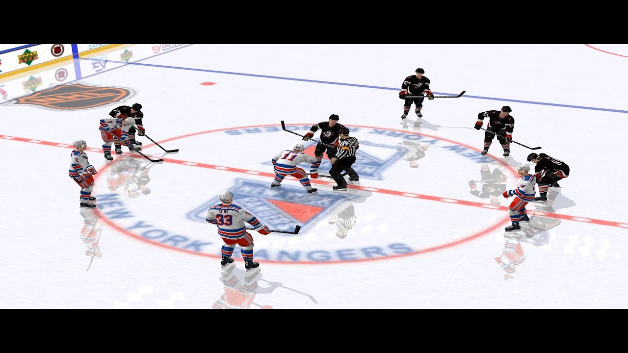 NHL 2002 | Баффало Сэйбрз - Нью-Йорк Рейнджерс | Игра сезона 2 | Геймплей на ПК в Full HD