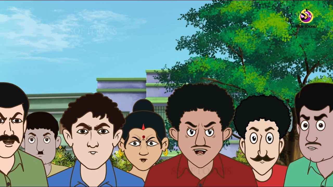 Gusse mein aag babula | Hindi Kahaniya | Dadima Ki Kahani | Horror Comedy Cartoon | Bedtime Story