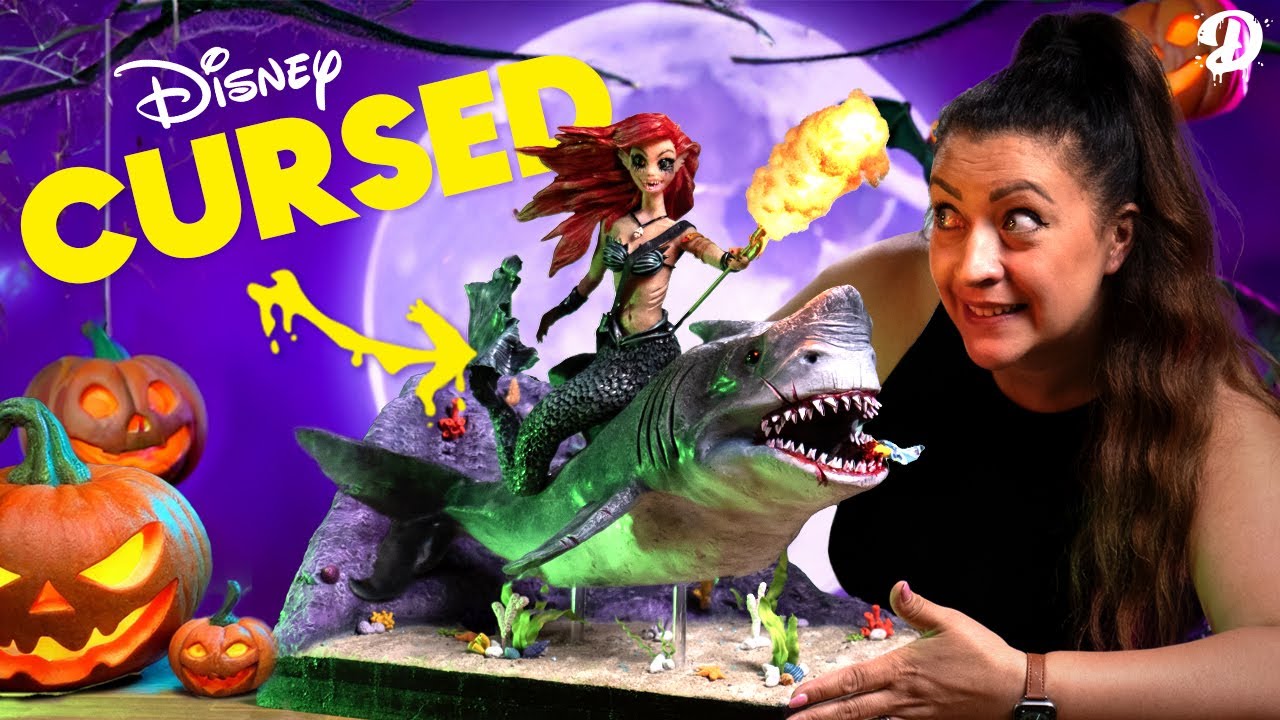 I Made The Little Mermaid but She's CURSED! | Disney DIY