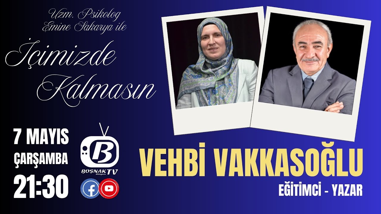 AHLAKİ YOZLAŞMAYA KARŞI ÇARESİZ MİYİZ? | Eğitimci-Yazar Vehbi Vakkasoğlu | İÇİMİZDE KALMASIN