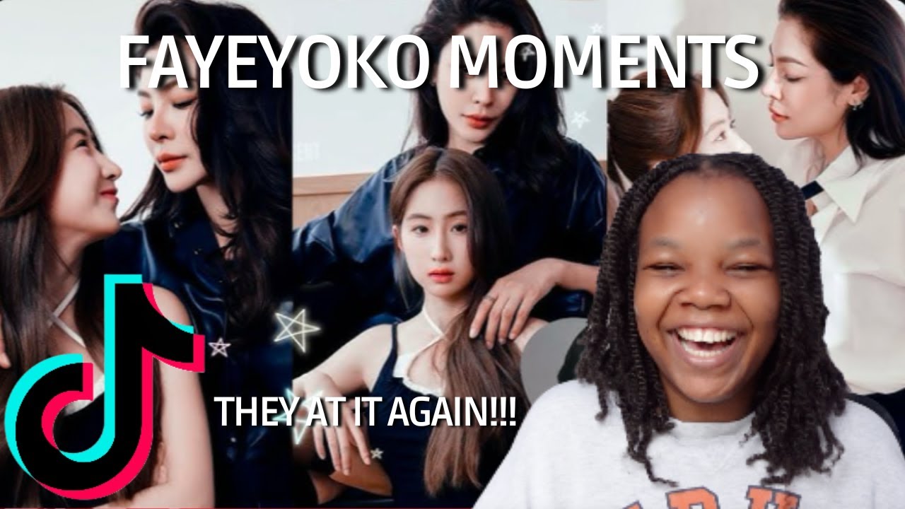 REACTING TO FAYEYOKO TikTok Edits Compilation *They look so good together*