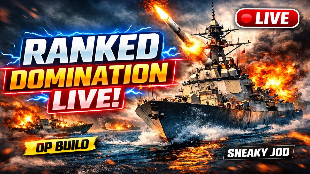 MODERN WARSHIPS LIVE 🔴 Intense Ranked Battles | Road to Top Rank!