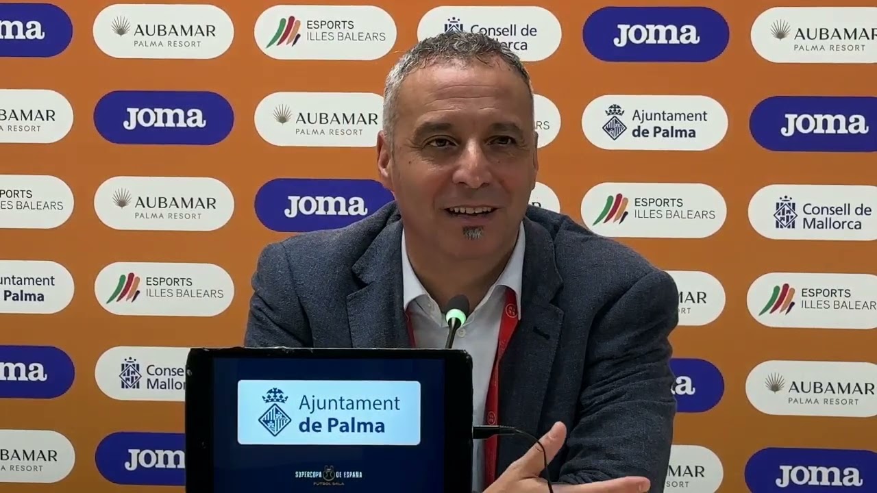 Declaraciones de Antonio Vadillo y Fabinho entrenador y jugador del Illes Balears Palma Futsal