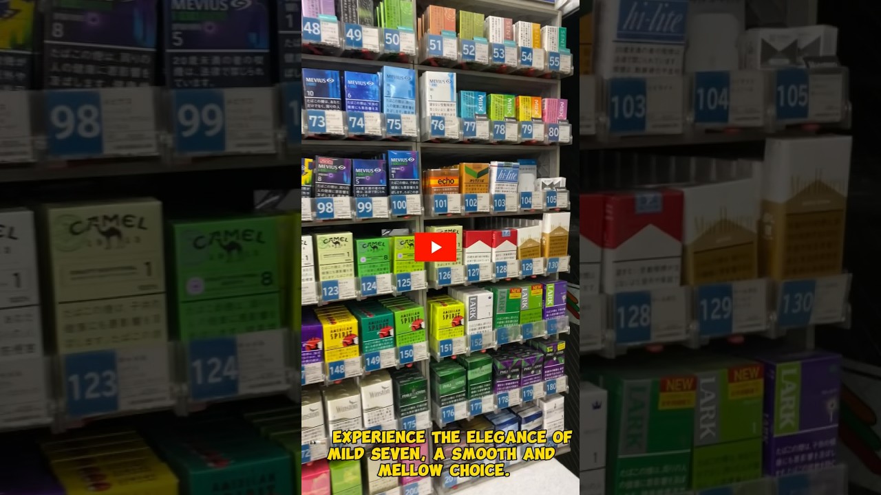 ජපන් සිගරට්🇯🇵🚬 Japanese cigarettes😱800+ #japan #culture #cigeratte #ecigarettes #smoke