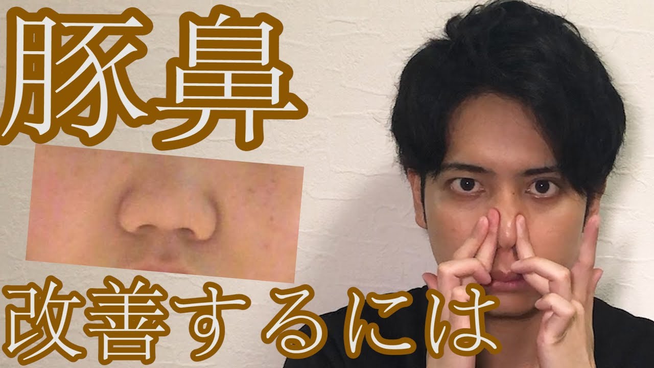 Sub)豚鼻&団子鼻を治す方法