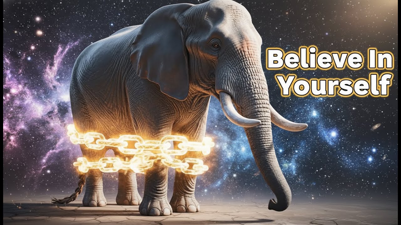 believe in yourself the elephant and the rope story for success