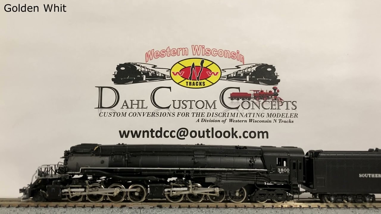 N Scale Key Brass 2-8-8-4 AC-9 SP #3800, Master Class Conversion