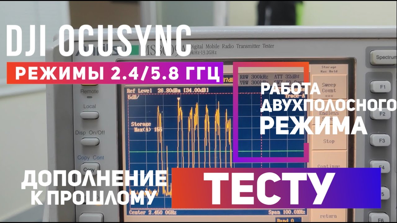Dji OcuSync Режимы работы диапазонов 2.4 ГГц и 5.8 ГГц принципы работы двухполосного режима.