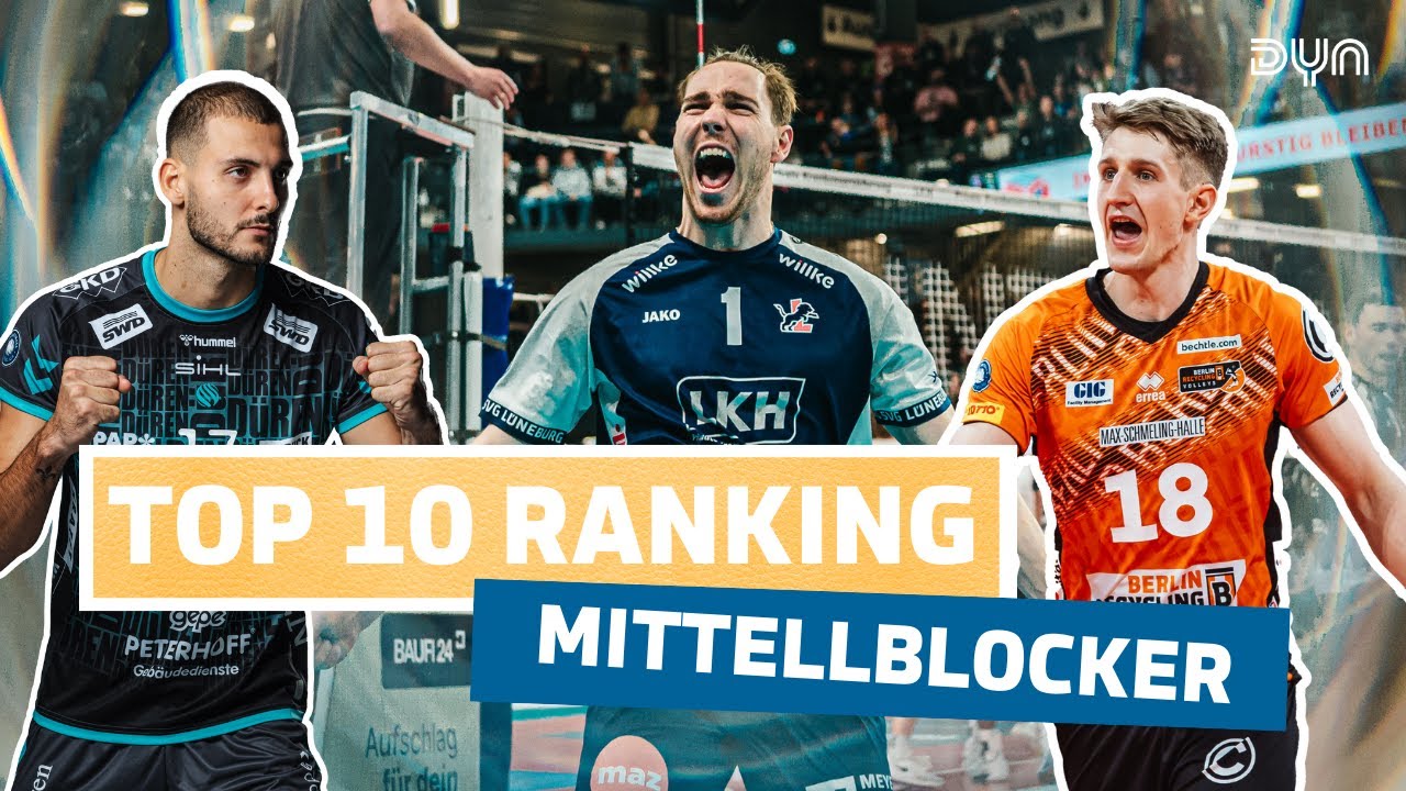 TOP 10 MITTELBLOCKER in der VOLLEYBALL BUNDESLIGA🥵 | Männer