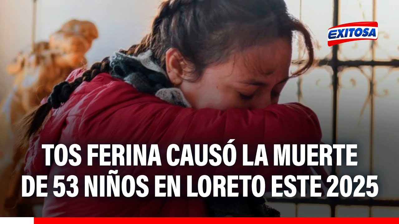 🔴🔵 Tos ferina dejó 53 niños fallecidos en Loreto este 2025: 