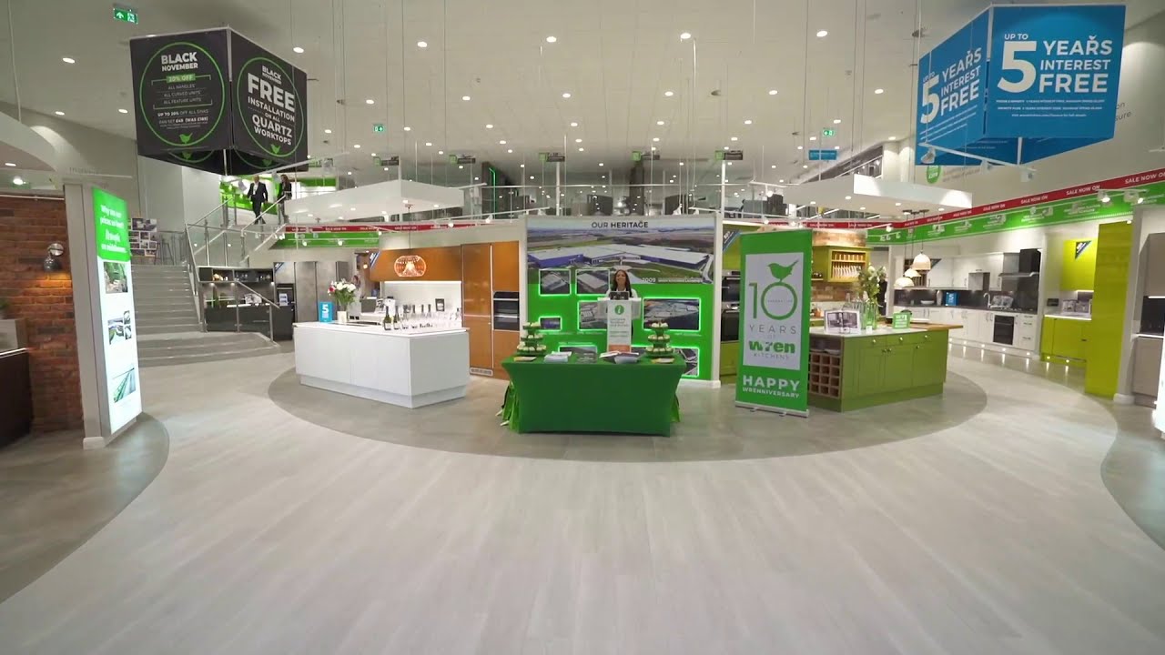 Wren Kitchens Edinburgh Fort Kinnaird Showroom Walkthrough
